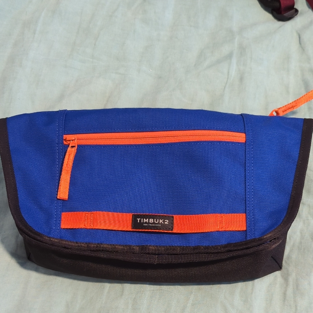 Timbuk2 Men's Blue and Orange Toiletry Bag